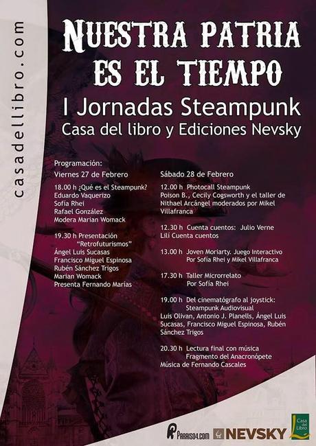 Jornadas Steampunk en la Casa del Libro de Madrid