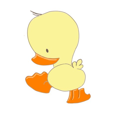 Lámina Pollito Pato sin calidad