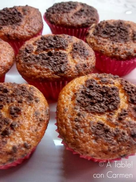 Plum-Cake de Naranja Confitada y Chocolate