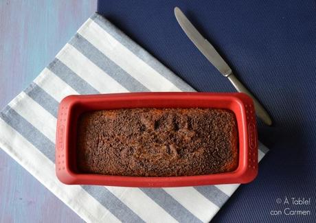 Plum-Cake de Naranja Confitada y Chocolate