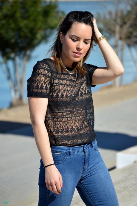 Outfit | Lace top