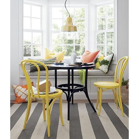 Sillas de color amarillo; ¡Atrévete y cambia! Sillas de color amarillo; ¡Atrévete y cambia!