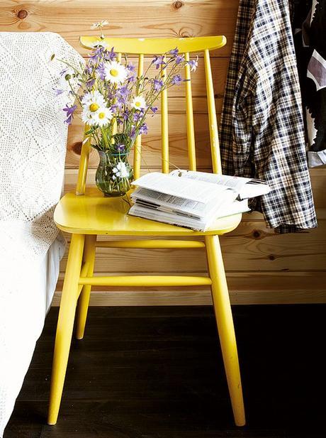 Sillas de color amarillo; ¡Atrévete y cambia! Sillas de color amarillo; ¡Atrévete y cambia!