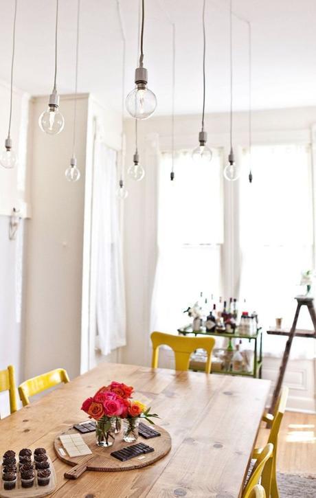 Sillas de color amarillo; ¡Atrévete y cambia! Sillas de color amarillo; ¡Atrévete y cambia!