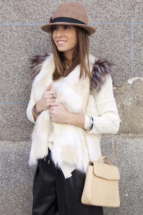 Leather midi pant X red soles IMG_3138