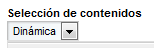 Liferay, publicador de contenidos, selección dinámica