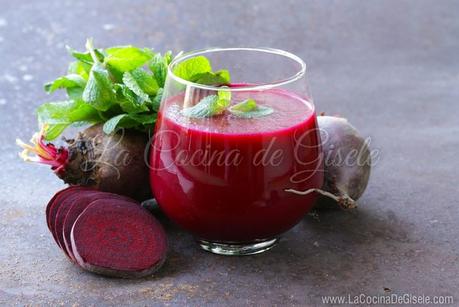 batido de remolacha detox