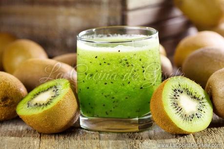 batido de piña y kiwi