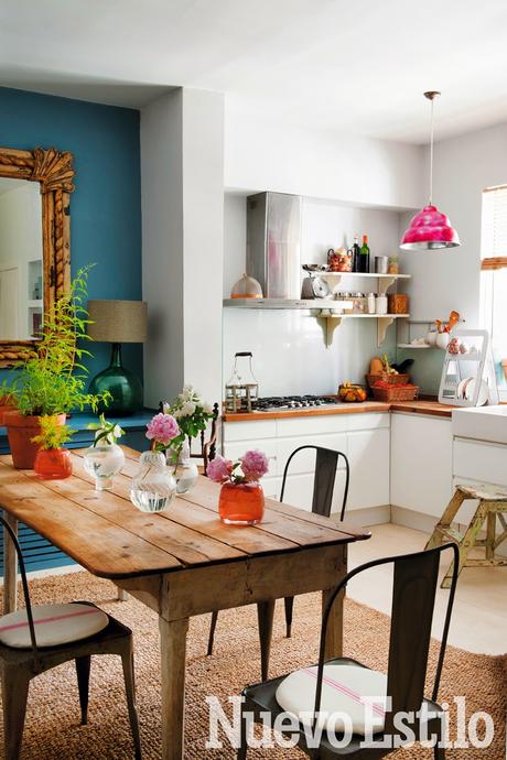 Una casa en la ciudad con un toque campestre