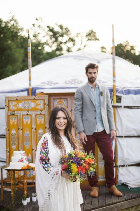 Una boda de estilo gipsy, tendencia 2015
