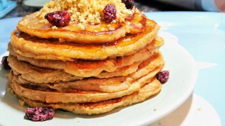 Tortitas veganas de avena y plátano