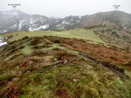 El Cantu Muñón-La Ceceal-L' Arquera-L' Artusu-La Peñona