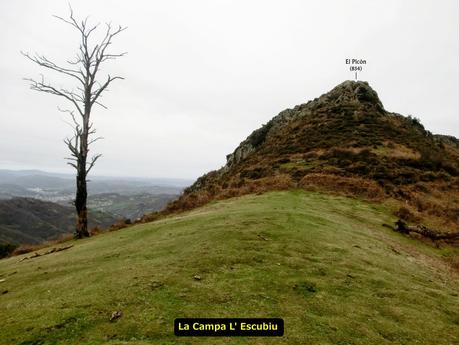 El Cantu Muñón-La Ceceal-L' Arquera-L' Artusu-La Peñona