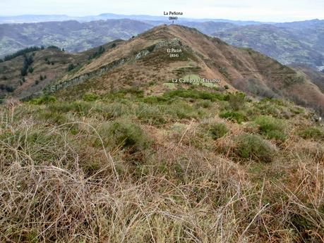 El Cantu Muñón-La Ceceal-L' Arquera-L' Artusu-La Peñona