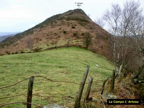 El Cantu Muñón-La Ceceal-L' Arquera-L' Artusu-La Peñona