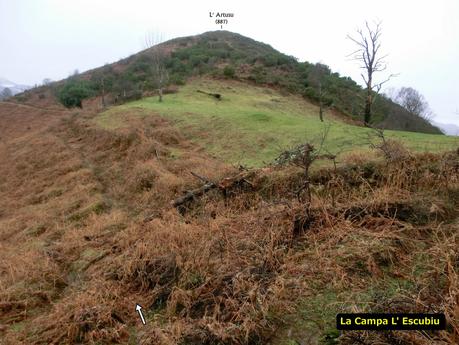 El Cantu Muñón-La Ceceal-L' Arquera-L' Artusu-La Peñona