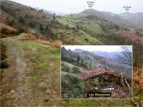 El Cantu Muñón-La Ceceal-L' Arquera-L' Artusu-La Peñona