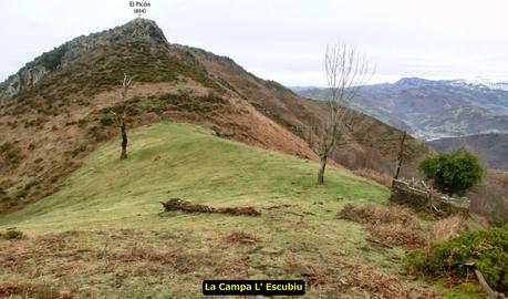 El Cantu Muñón-La Ceceal-L' Arquera-L' Artusu-La Peñona