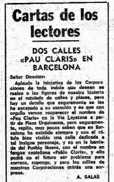 PAU CLARIS, MÁS QUE UNA CALLE DE BARCELONA