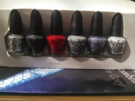 Reseña: Esmaltes Fifty Shades of Grey O.P.I