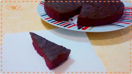 RECETA: fit/healthy brownies red velvet (FitMyDish)