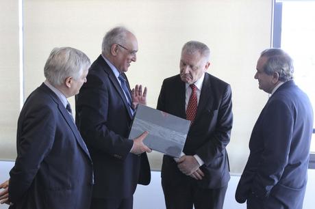 El presidente del ERC visita el ICMAT