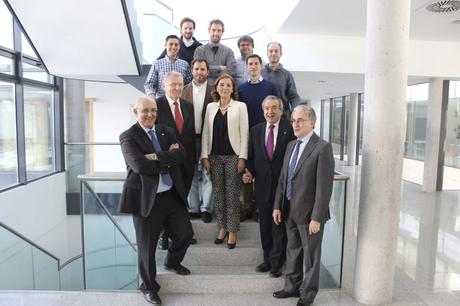 El presidente del ERC visita el ICMAT