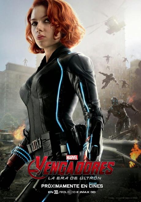 TURNO PARA THOR, NICK FURIA Y VIUDA NEGRA EN LOS NUEVOS CARTELES CARACTERIZADOS DE “VENGADORES: LA ERA DE ULTRÓN”