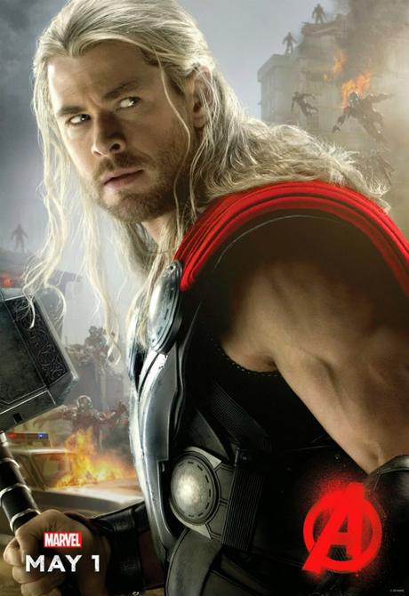 TURNO PARA THOR, NICK FURIA Y VIUDA NEGRA EN LOS NUEVOS CARTELES CARACTERIZADOS DE “VENGADORES: LA ERA DE ULTRÓN”