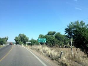 Carretera a Colotlán. De P. Tlaltenango Zacatecas en F