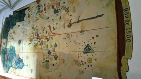 Réplica de la Carta Naval de Juan de La Cosa