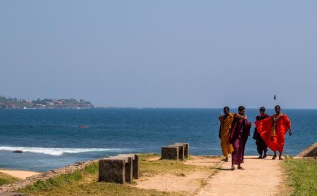 Monjes en Galle