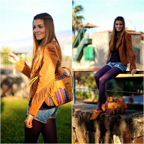 Combinar Chaqueta de flecos / Match your fringes jacket