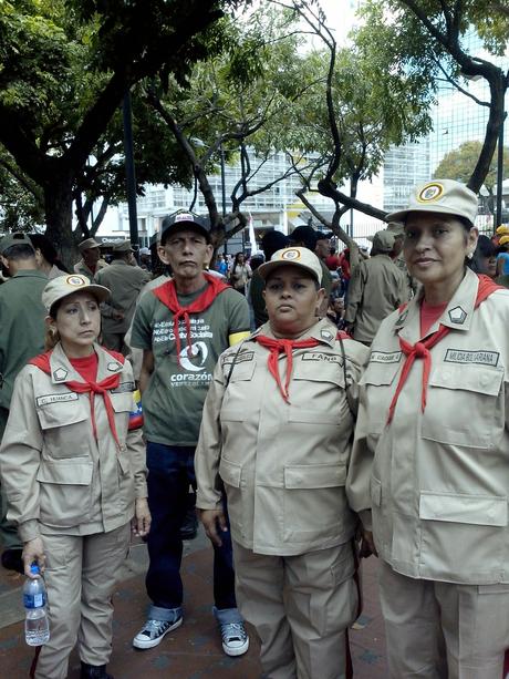 EL RECREO - La Marcha anti-imperialista movilizó a la Parroquia El Recreo