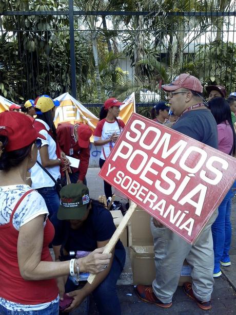 EL RECREO - La Marcha anti-imperialista movilizó a la Parroquia El Recreo