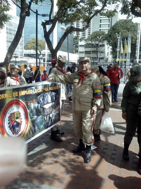 EL RECREO - La Marcha anti-imperialista movilizó a la Parroquia El Recreo