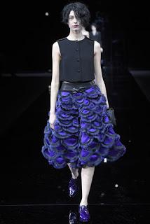 Emporio Armani no presentó capas en su nueva colección