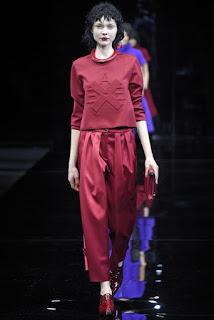 Emporio Armani no presentó capas en su nueva colección