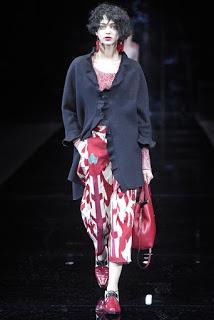 Emporio Armani no presentó capas en su nueva colección