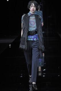 Emporio Armani no presentó capas en su nueva colección