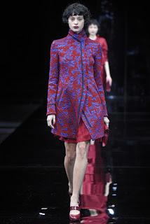 Emporio Armani no presentó capas en su nueva colección