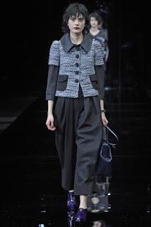 Emporio Armani no presentó capas en su nueva colección