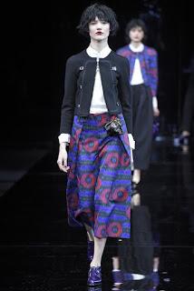 Emporio Armani no presentó capas en su nueva colección