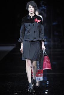 Emporio Armani no presentó capas en su nueva colección