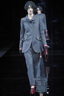 Emporio Armani no presentó capas en su nueva colección