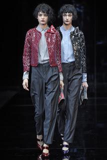 Emporio Armani no presentó capas en su nueva colección