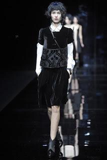 Emporio Armani no presentó capas en su nueva colección