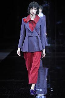 Emporio Armani no presentó capas en su nueva colección