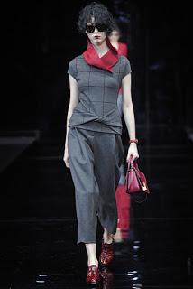 Emporio Armani no presentó capas en su nueva colección