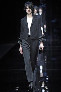 Emporio Armani no presentó capas en su nueva colección